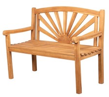 Teakholz Sitzbank - Gartenbank
