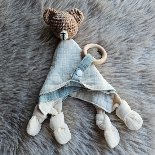 Schmusetuch teddy bär mit - schmusetuch,