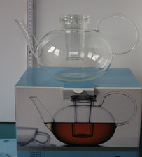 Teekanne 1,5 Liter Jenaer Glas Wagenfeld Edition in original Verpackung Mainz