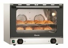 Bartscher Heißluftofen Umluft Backofen aus Edelstahl für vier Gastronorm 1/1GN