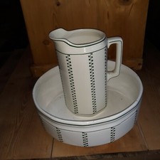 Antike Wasch Garnitur Elsa Lavabo gemarktet um 1900