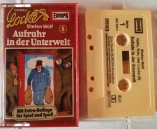 Tom und Locke 8 EUROPA Aufruhr in der Unterwelt Kassette MC Hörspiel Sammlung 