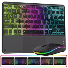 Beleuchtet Touchpad QWERTZ