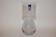 Vase Glasvase geschwungen 24cm Glas klar Leonardo NEU