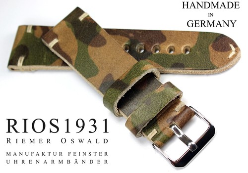 Uhrband 24mm leder germany - 24mm,
