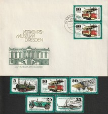 DDR-Briefmarken und FDC