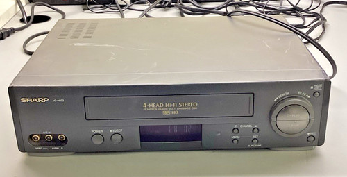 Sharp video cassette recorder - cassette,
