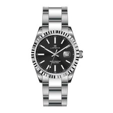 Lorenz Genf - Herrenuhr Stahl