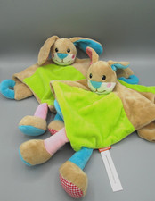 2x Minifeet Hase Schmusetuch