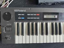 Roland alpha Juno 1 Analog Synth  Top in Ordnung-Star der Anfang 80 mitMidi+Soft