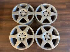 4x Mercedes ML Klasse W163 Alufelgen 8,5J x 17 Zoll ET47 A1634013402 F3956