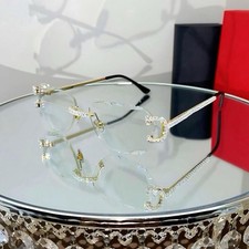Luxury Rimless Round Diamond