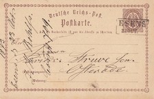 DR Ganzsache R2 Esens 22