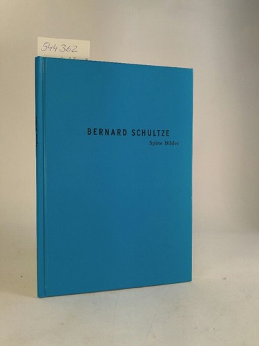 Bernard schultze neubuch - schultze., [neubuch]