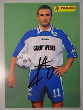 Stefan Kuntz Autogramm | Arminia Bielefeld, 1. Bundesliga Saison 1996/97