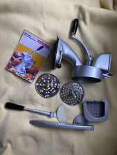 MINNA M3 Küchenmaschine Reibe-Maschine 3 Scheiben + Kopie der Anleitung