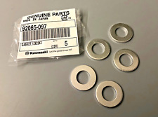 Kawasaki Original Ölablass Dichtring Schraube 5x ALU 92065-097 12X22X2 mm NEU