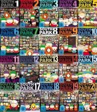 56 DVDs * SOUTH PARK - SEASON