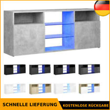 TV Schrank mit LED-Leuchten