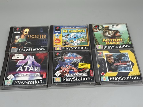 Sony playstation ps1 spiele - 6x,