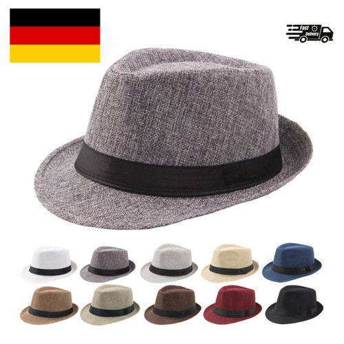 Straw fedora hat wide brim - hat,