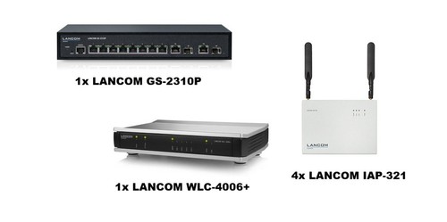 Lancom switch wifi - switch, set