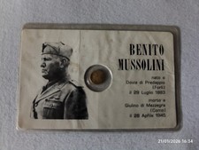 Tessera commemorativa con