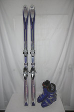 HIGH Q SKI " CARV 2.0 " TOP ALLROUND CARVER 167 CM + SKISCHUHE GR: 43 IM SET