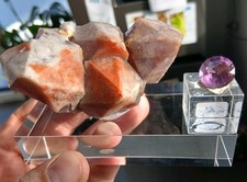 Top Amethyststufe + facettiert