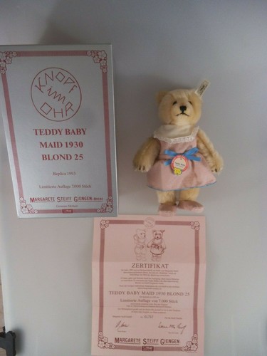 Steiff teddy baby maid 1930 - baby,