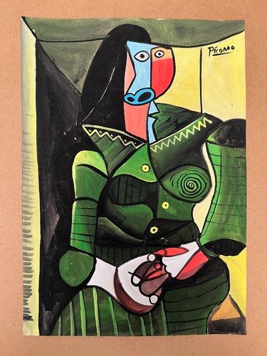 Pablo picasso - pablo, (handgemacht)
