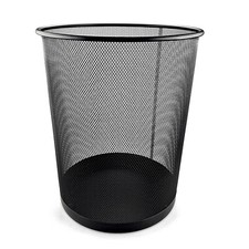 1 Stück Papierkorb Metallnetz