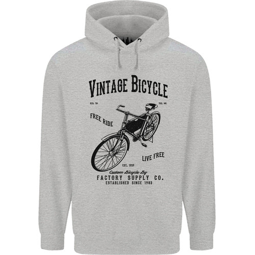 Vintage fahrrad radfahrer - fahrrad,