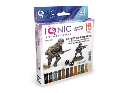 Ionic acrylfarben set waffen - ionic,