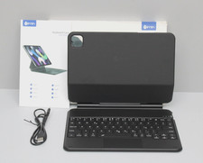 nimin Tastatur Hülle für Apple iPad 11 Zoll (1,2,3,4) - iPad Air 11 Zoll (4,5)