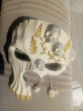 2er Set Totenkopf Masken, 3d