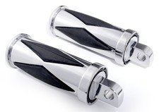 Fußrasten Set Chrom für