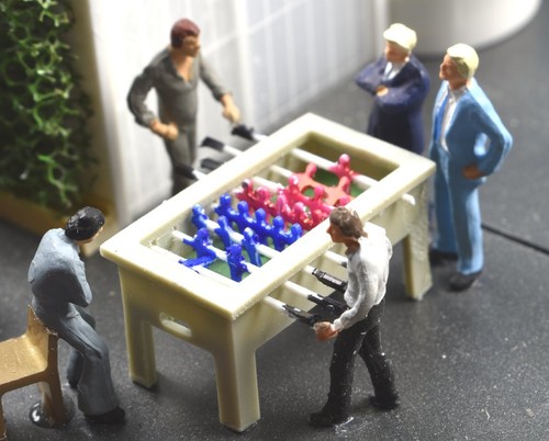 Tischfußball kiker bausatz - tischfußball,