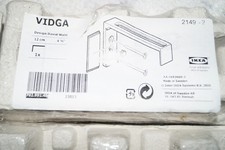 6x IKEA Gardinenhalterung VIGA 12 cm Weiß – Artikelnummer 702.991.45 – NEU