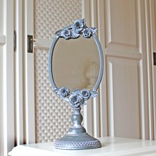 Großer Vintage Tischspiegel