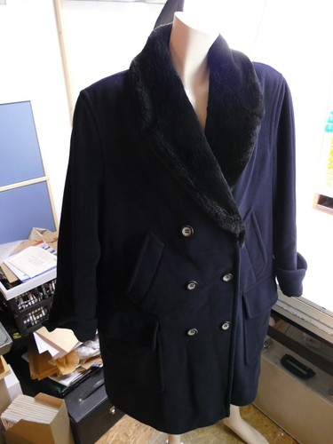 Joop mantel 42 nachtblau - ,