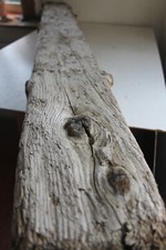 Schwemmholz Treibholz Brett Balken - sehr schön  L 136 cm Regalbau Treibgut