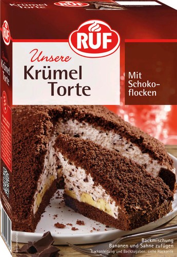 Ruf krümeltorte backmischung - krümeltorte,