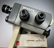 Leitz Leicina Normal-8 Filmkamera N8 Wechsel-Objektiv Dygon 1:2/9+15+36 mm lens