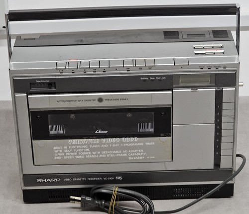 Sharp video cassette - video, recorder