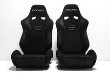 Recaro Style Suede Black