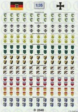 2548 - Decals Bundeswehr »Heer« Verbandsabzeichen 1:35