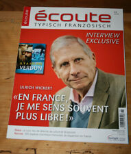 ecoute * das Sprachmagazin für Frankreichliebhaber * 11/2016 * 