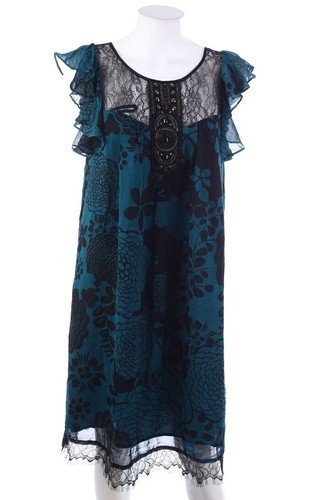 Derhy seidenkleid blau - seidenkleid,