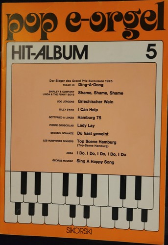 Pop orgel hit album hans - hit-album, 5